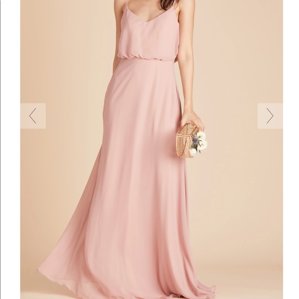 BIRDIE GREY Gwennie Dress in Rose Quartz
